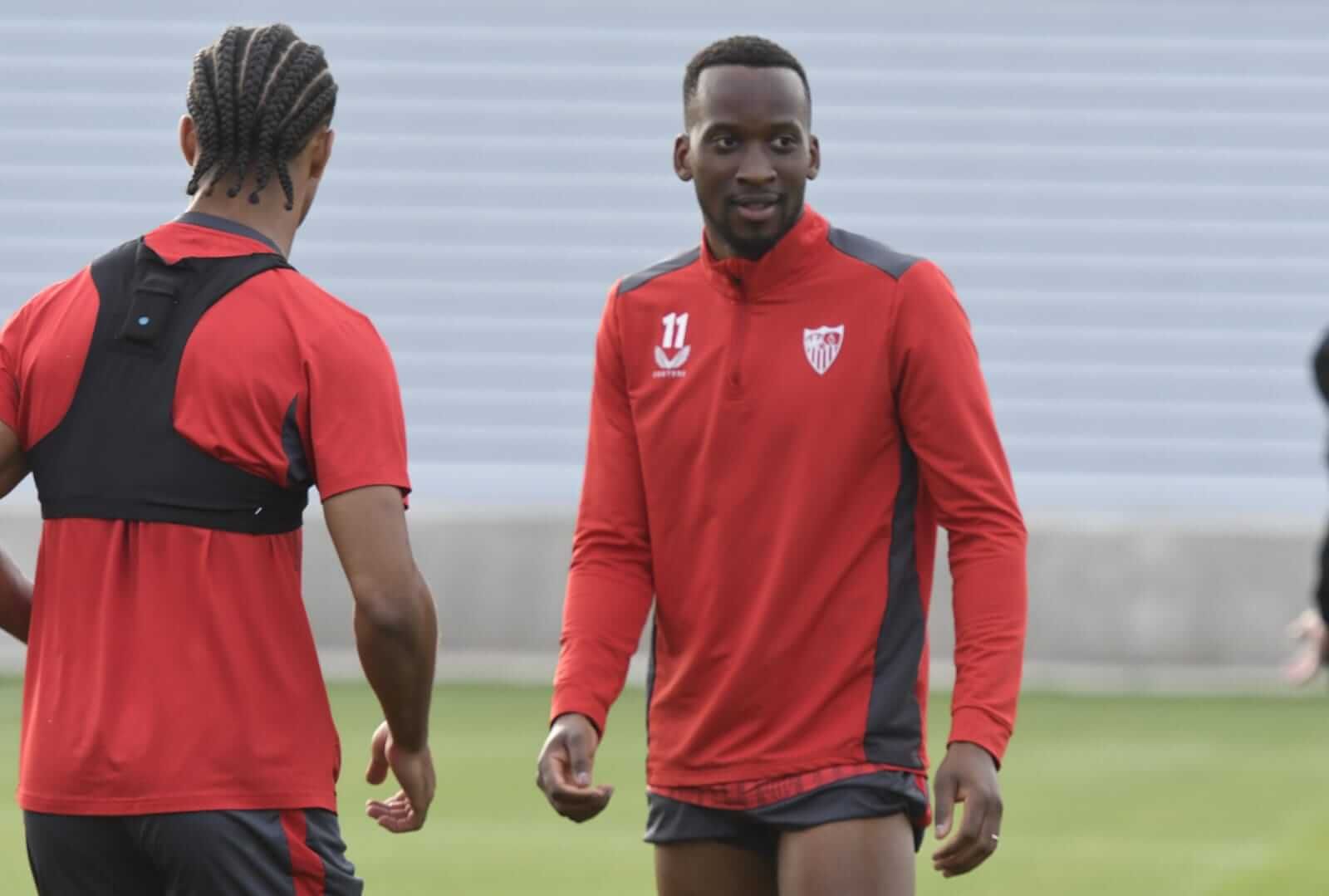 Lukebakio, en la sesión de este miércoles.