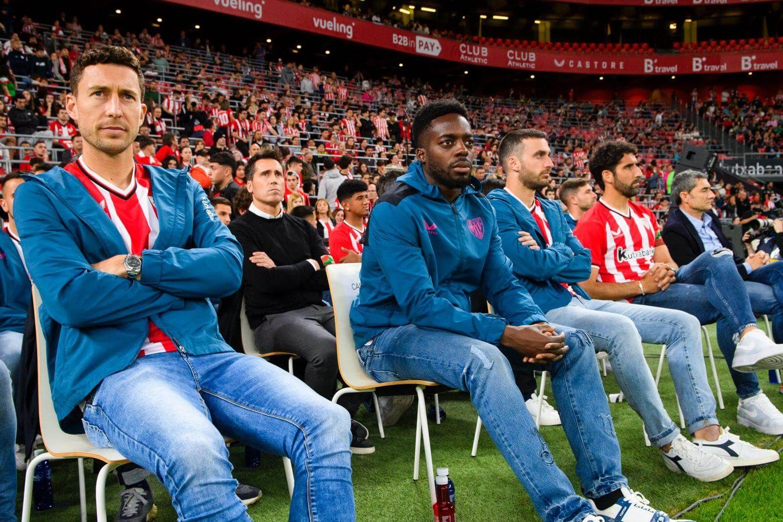  Los Leones arropan a Iker Muniain en su despedida en San Mamés