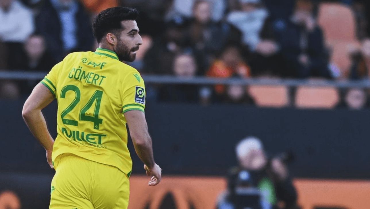  Eray Cömert, en un partido con el Nantes.