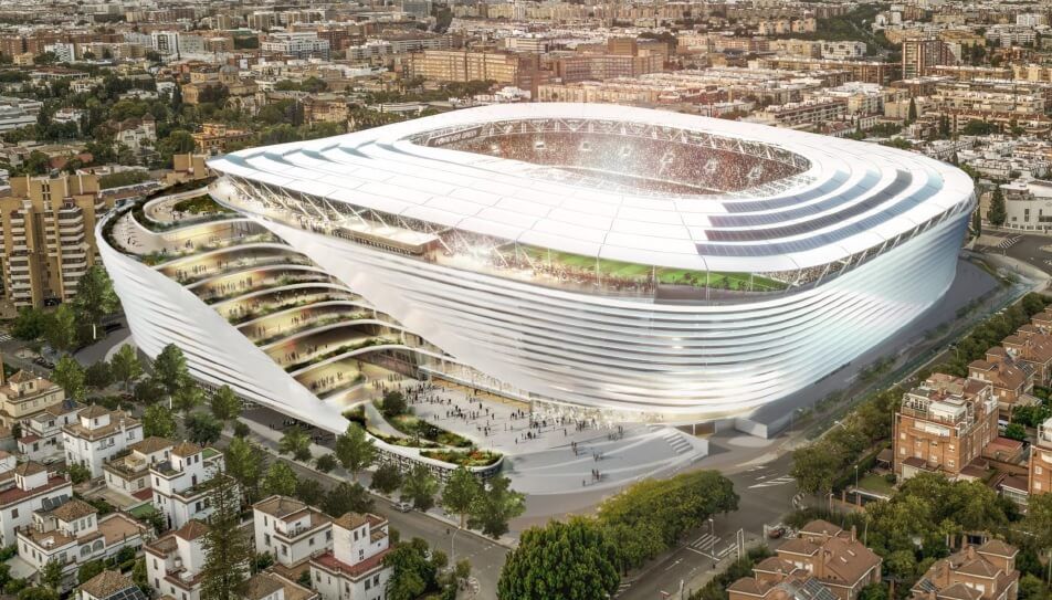 Diseño del futuro nuevo Benito Villamarín (foto: RBB).