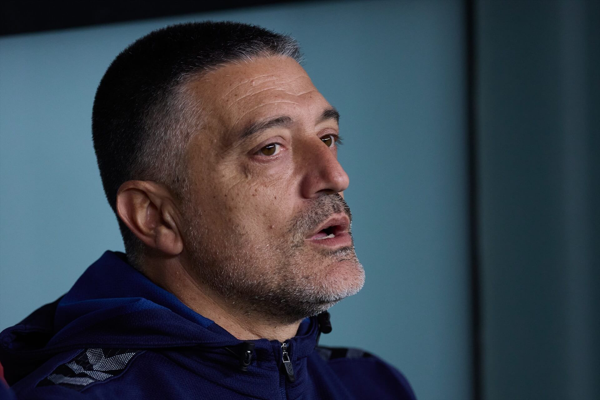  García Pimienta, durante su etapa en Las Palmas.