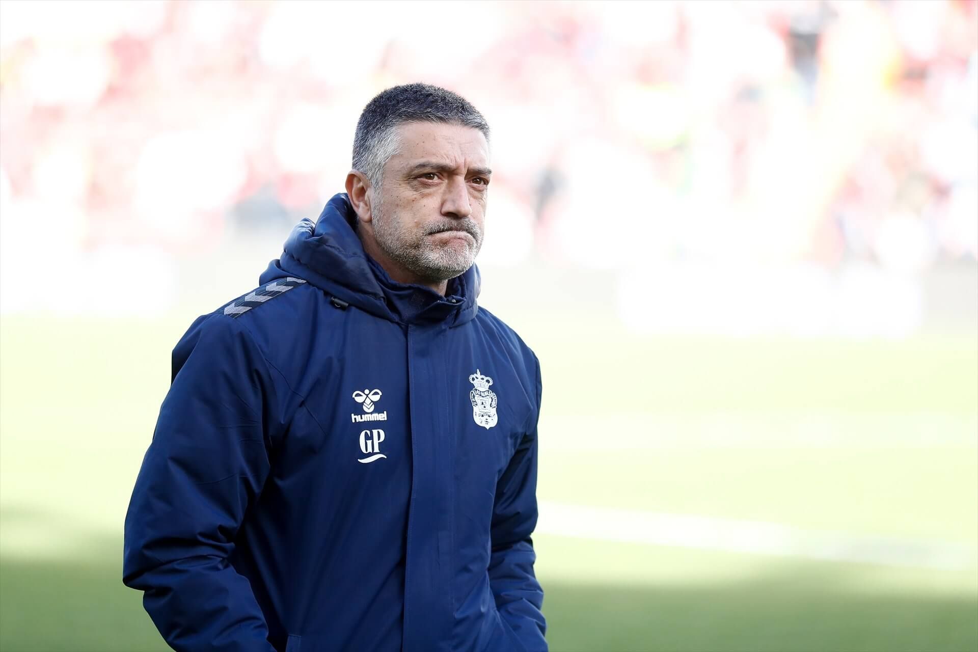  García Pimienta, durante su mandato en Las Palmas.