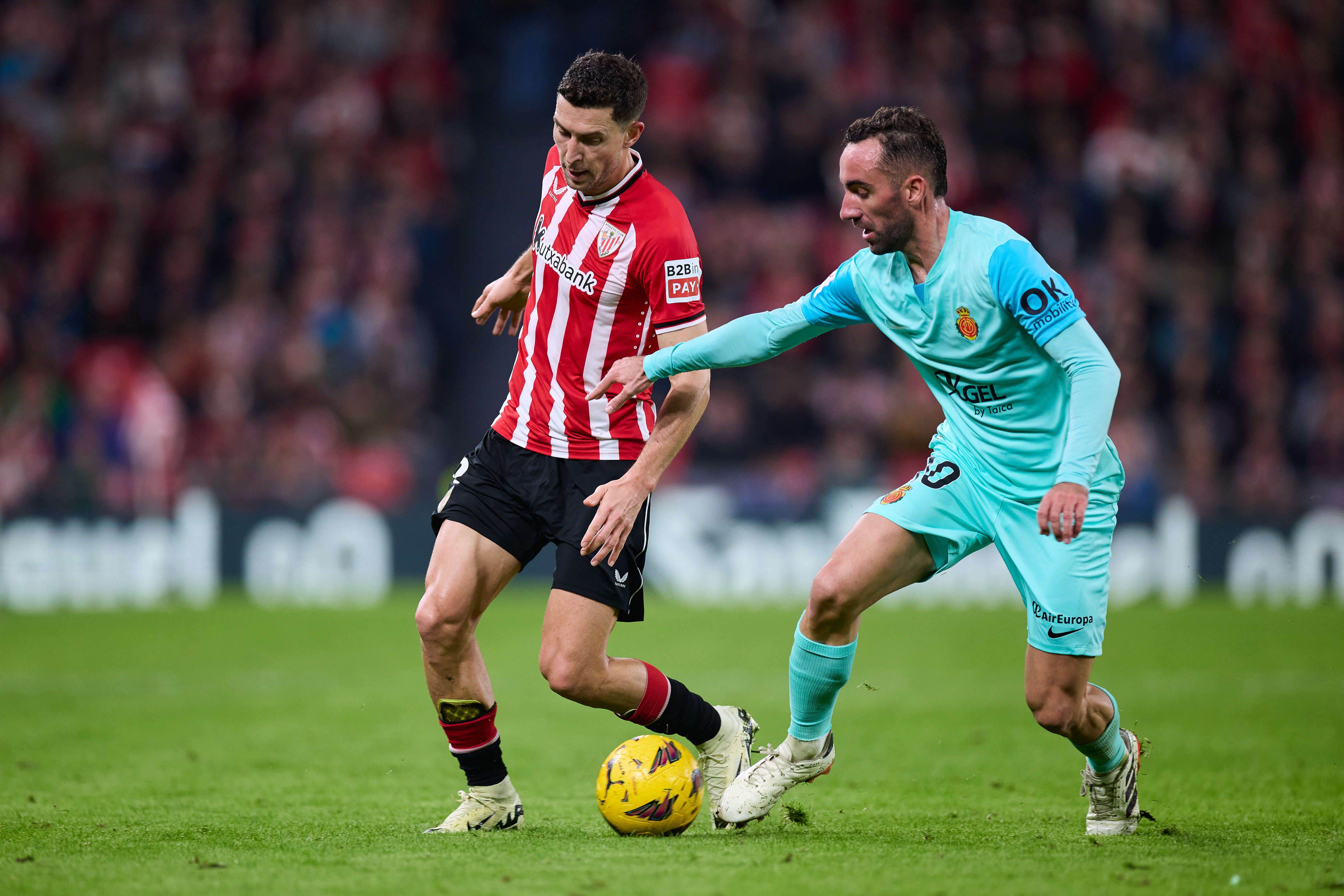 Athletic y Mallorca en su último partido en LaLiga EA Sports