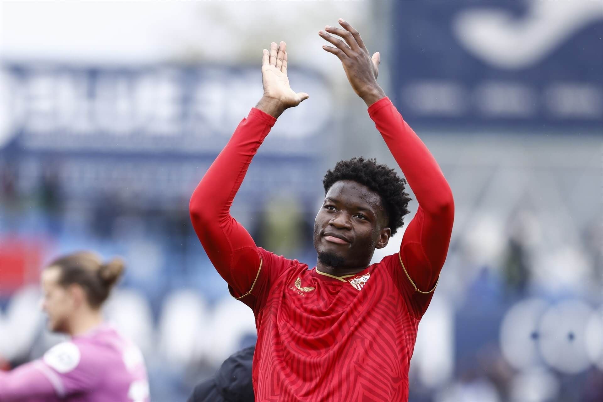  Agoumé, tras la cita ante el Getafe.