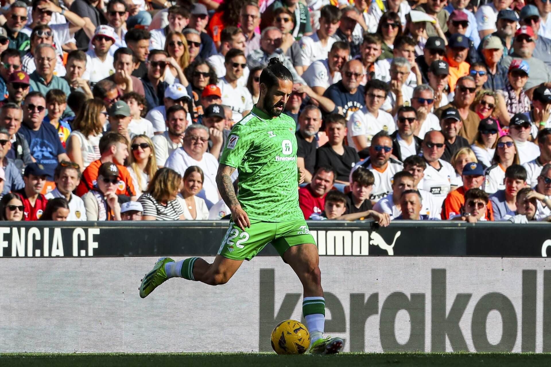  Isco Alarcón, ante el Valencia
