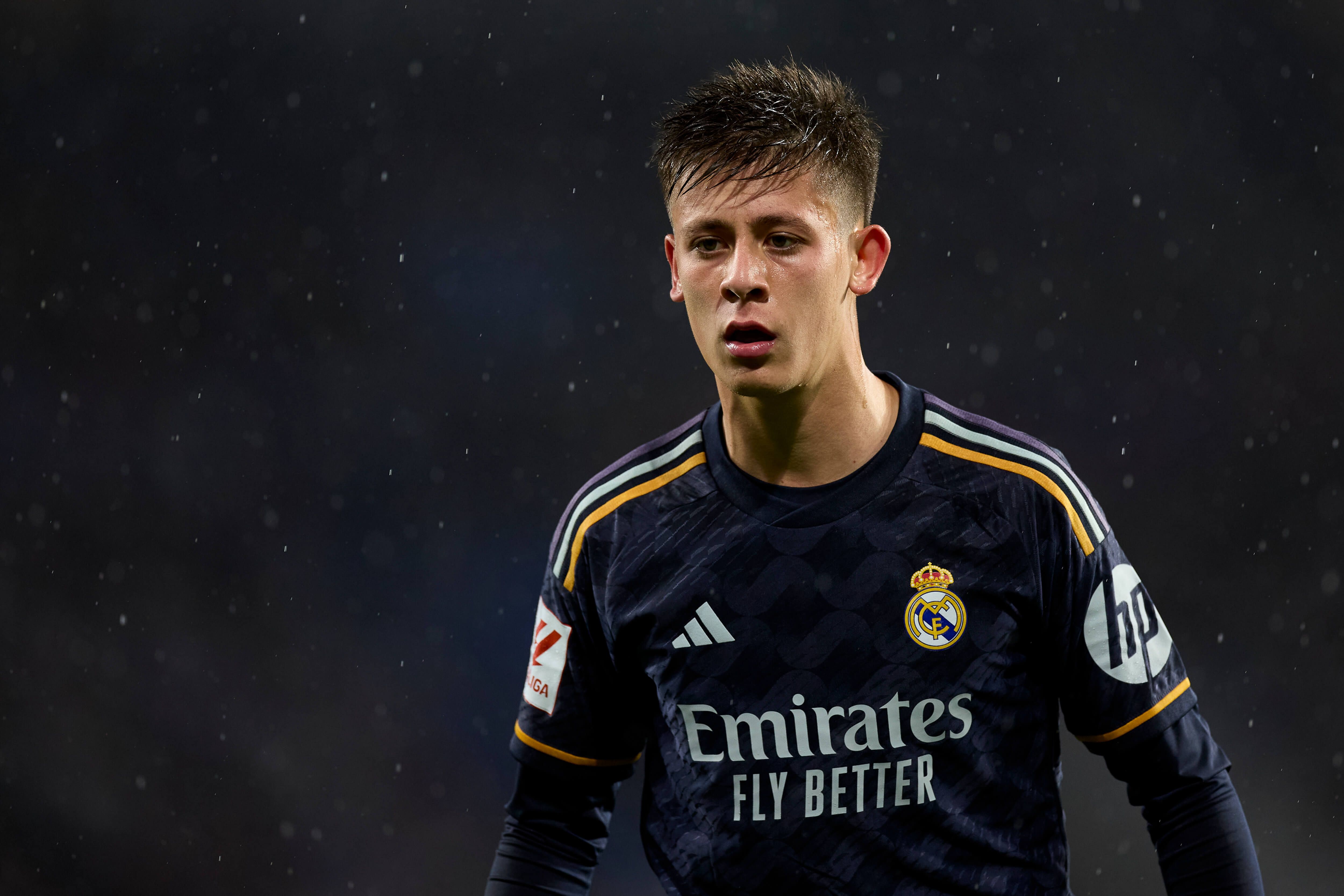 Arda Güler en el partido entre la Real Sociedad y el Real Madrid (Europa Press)