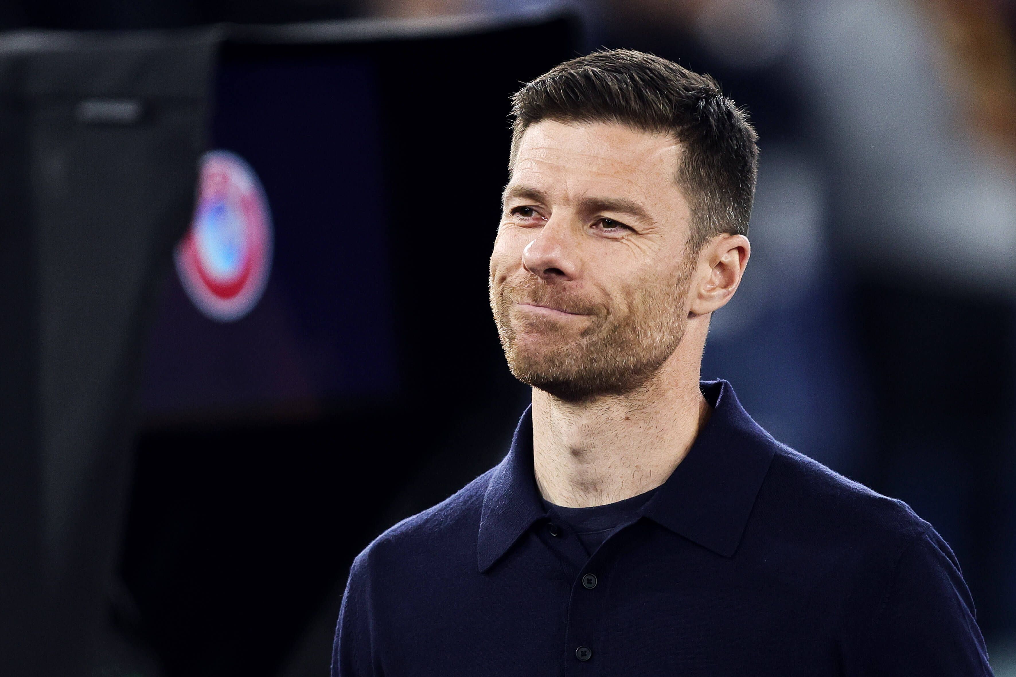  Xabi Alonso durante un partido del Bayer Leverkusen (Cordon Press)