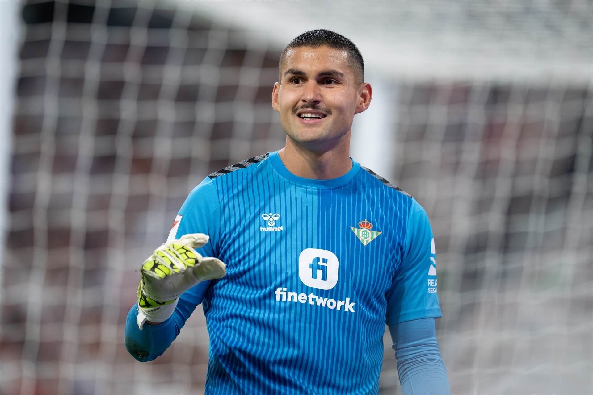 Fran Vieites, ante el Real Madrid (Foto: Europa Press)