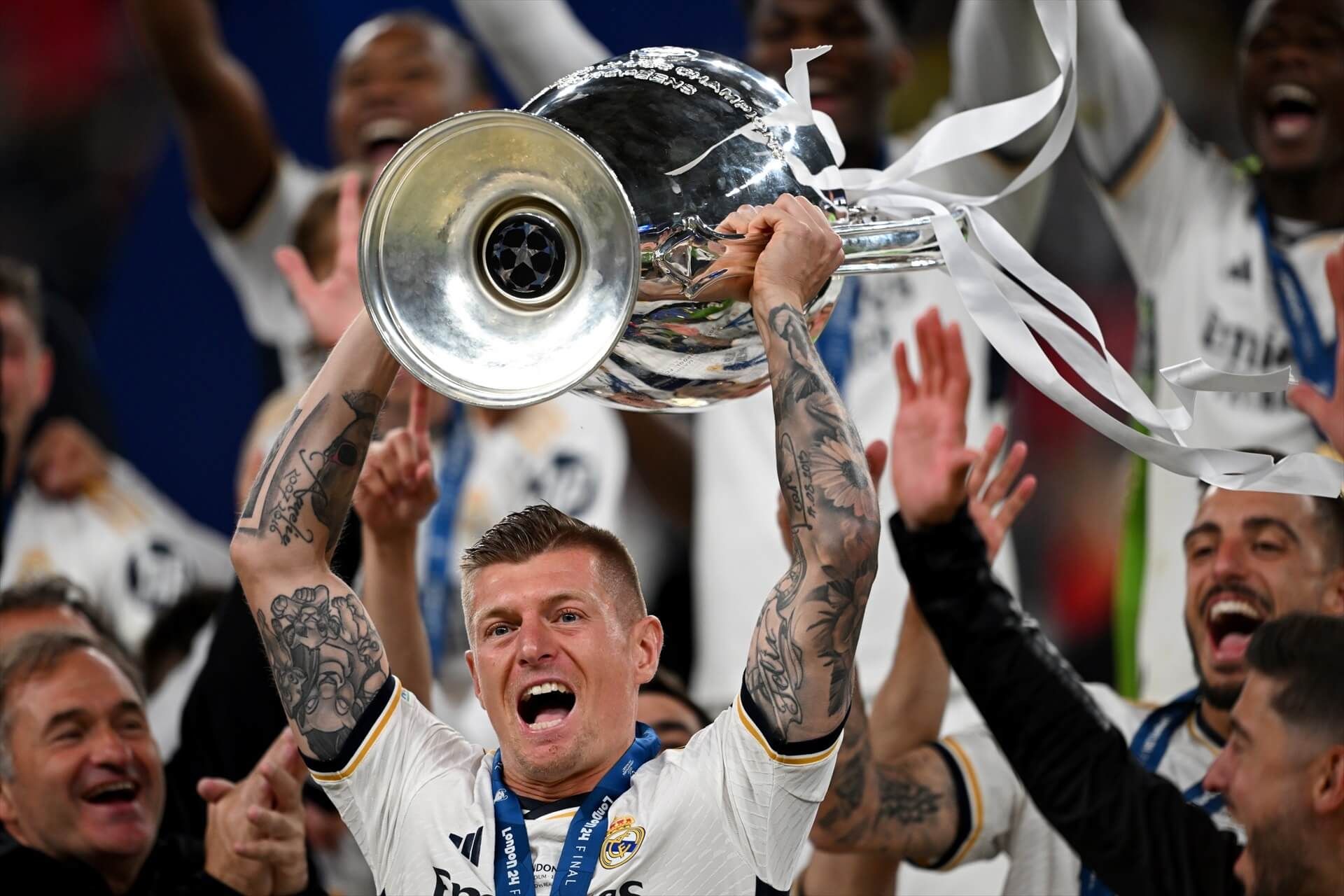  Toni Kroos se despidió con el título de campeón de Champions con el Real Madrid (foto: europa Press).