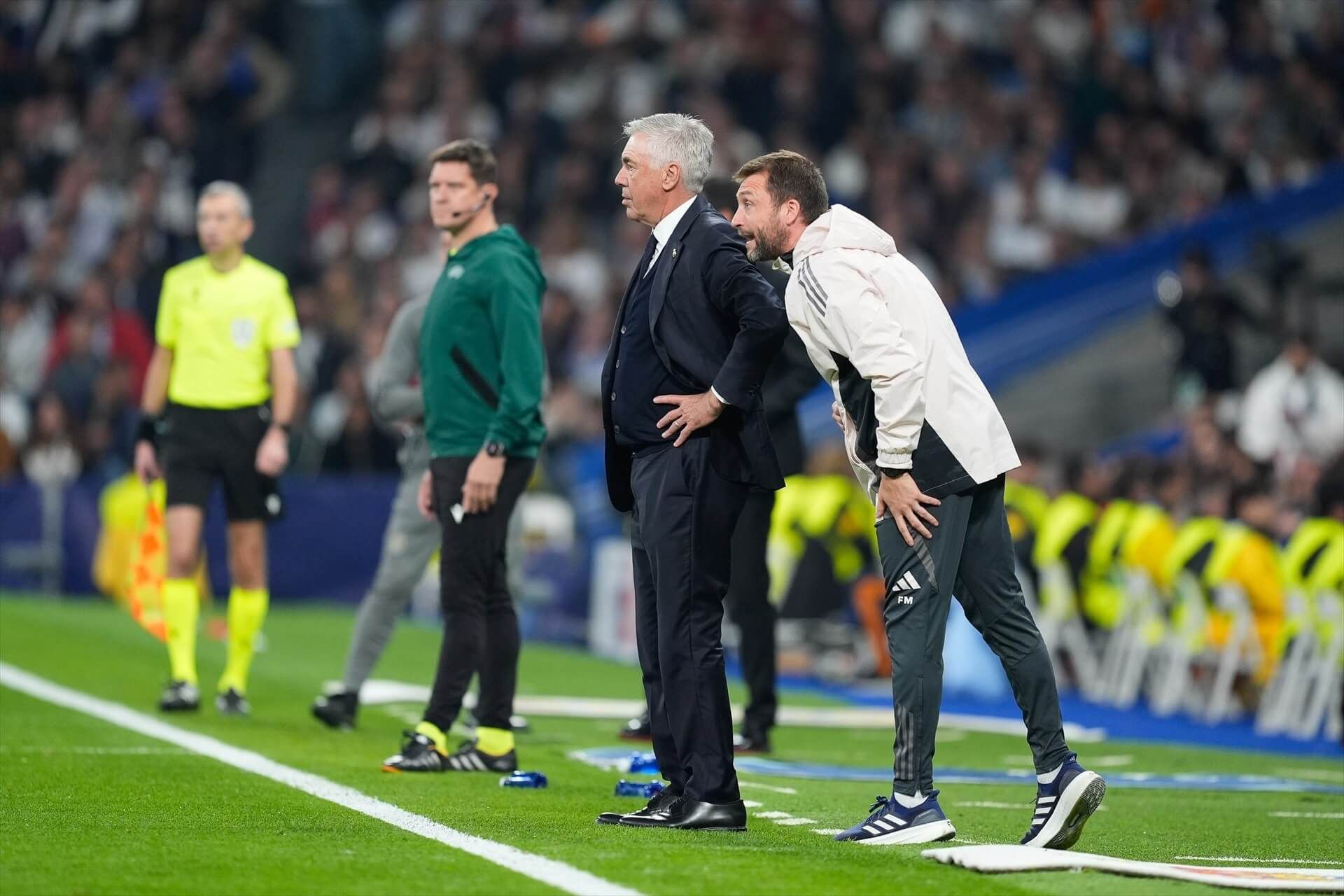 Carlo Ancelotti en el Real Madrid - Milan