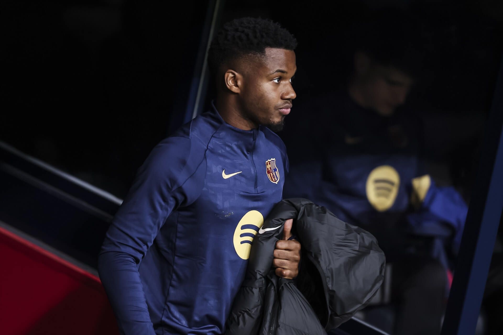 Ansu Fati, en un partido del FC Barcelona (Europa Press)