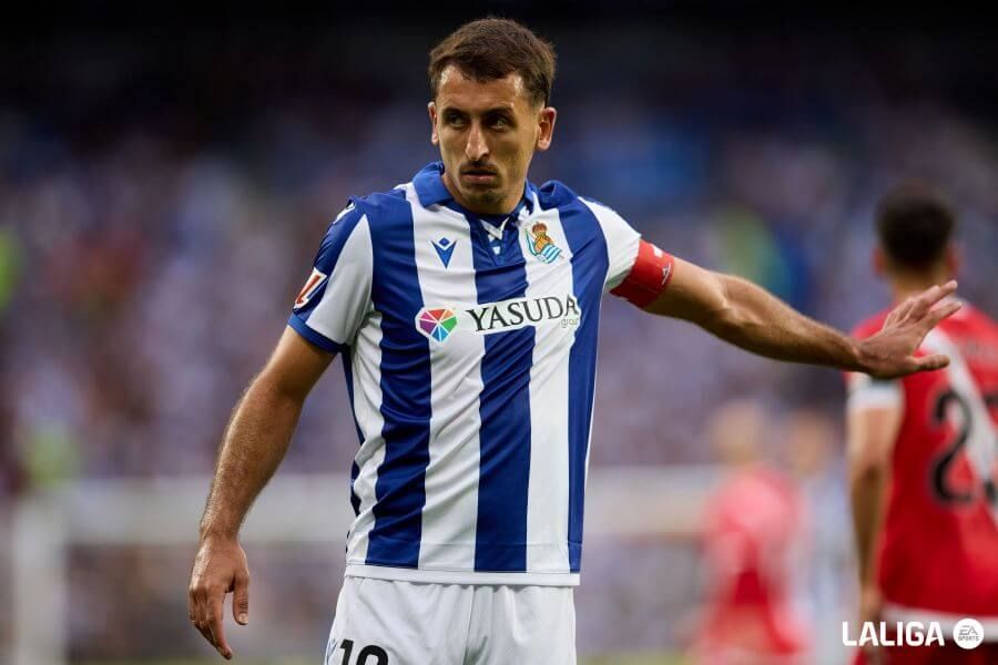  Oyarzabal, en el Real Sociedad-Rayo Vallecano.