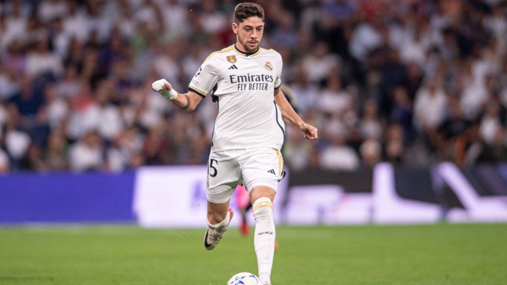 Fede Valverde en el Bernabéu (CORDON PRESS)