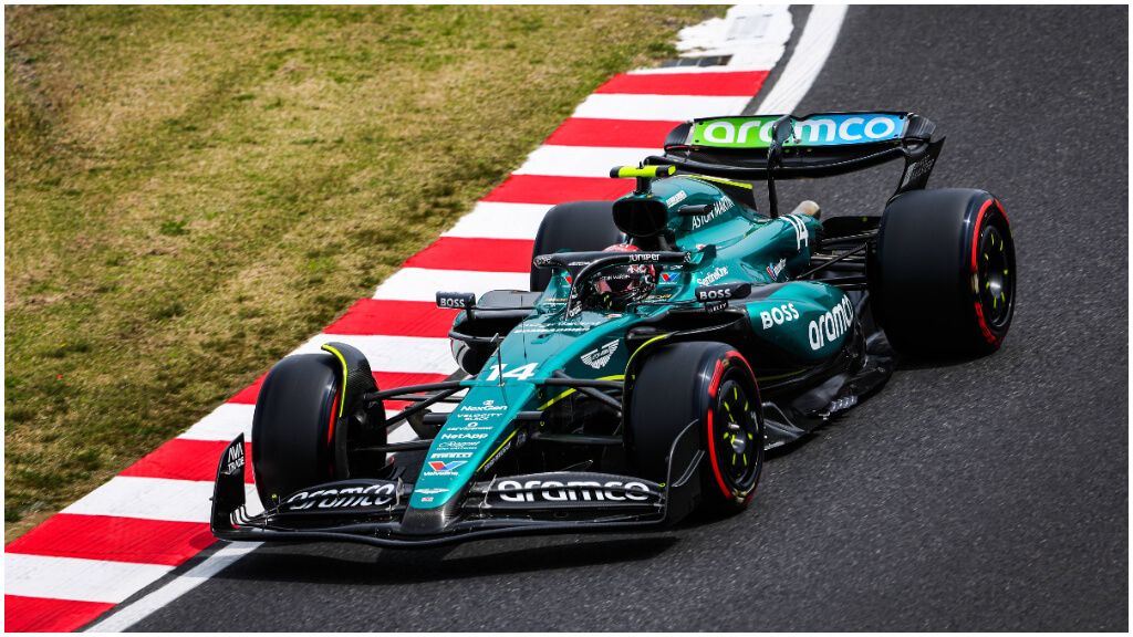  Fernando Alonso, durante el GP de Suzuka del pasado fin de semana (foto: Cordon Press).