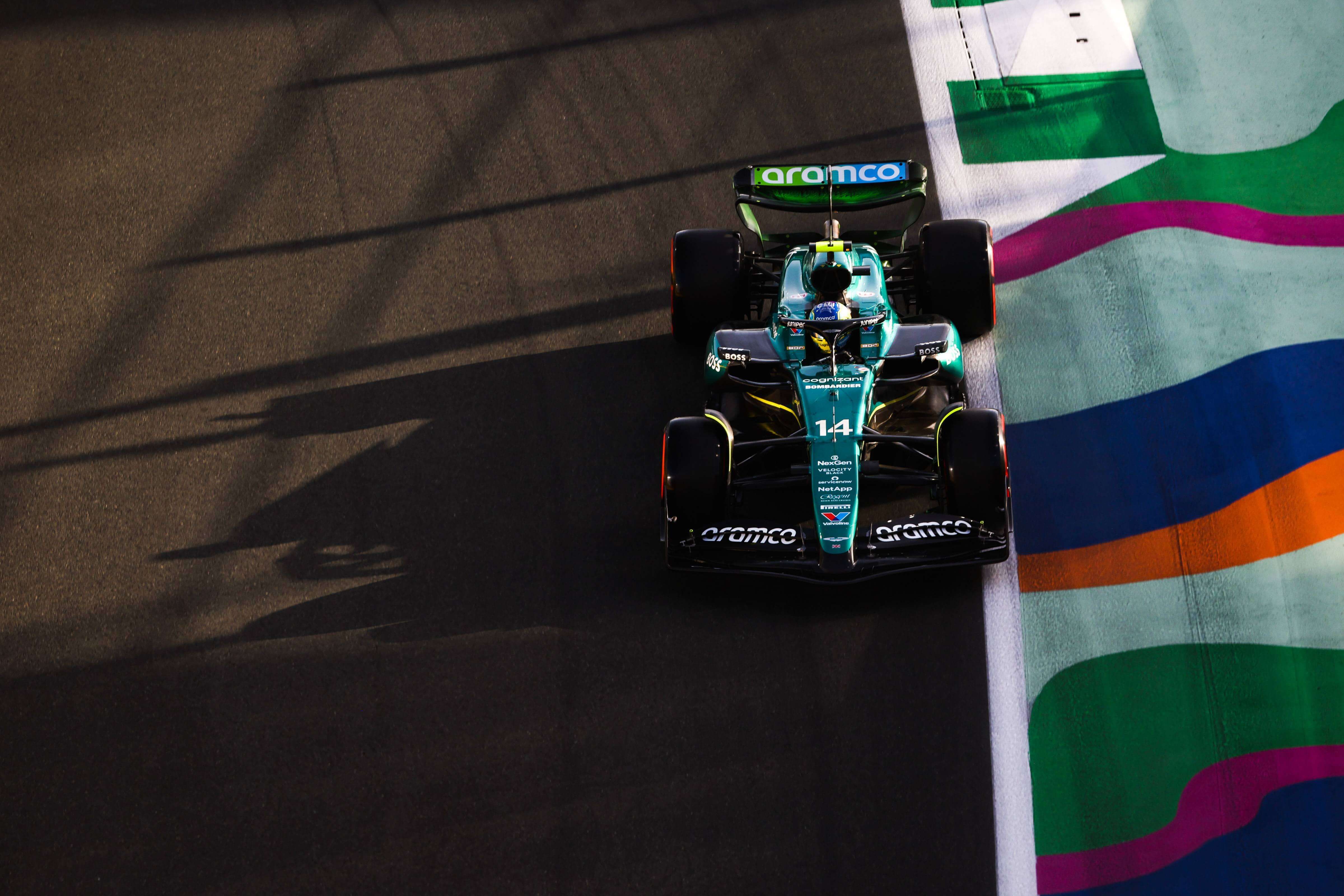  Fernando Alonso, en el GP de Arabia Saudita.