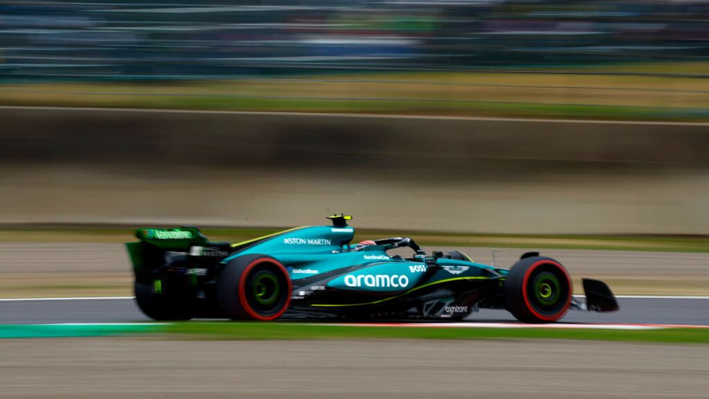 Fernando Alonso, en el GP de Suzuka.