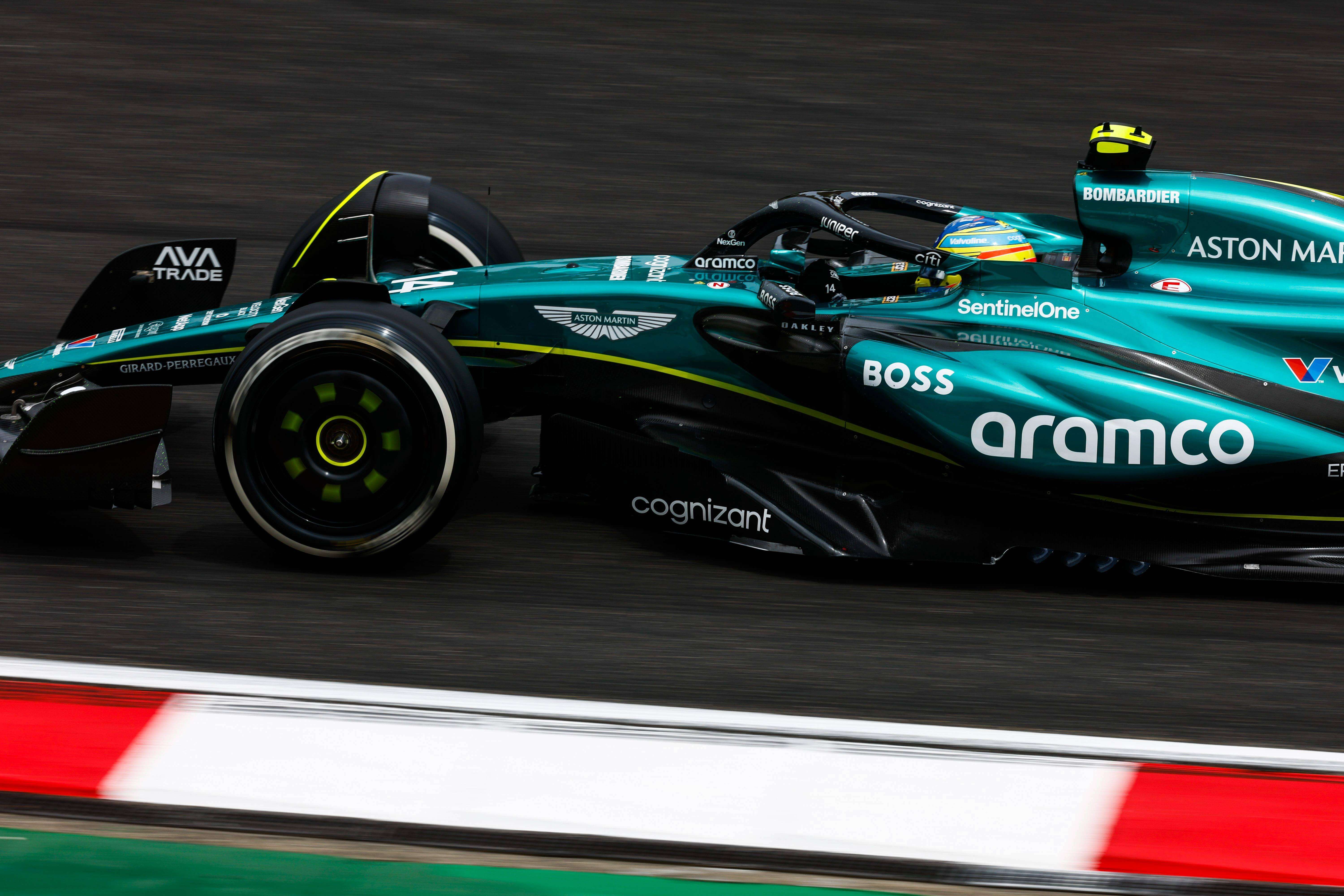 Fernando Alonso, en el GP de China.