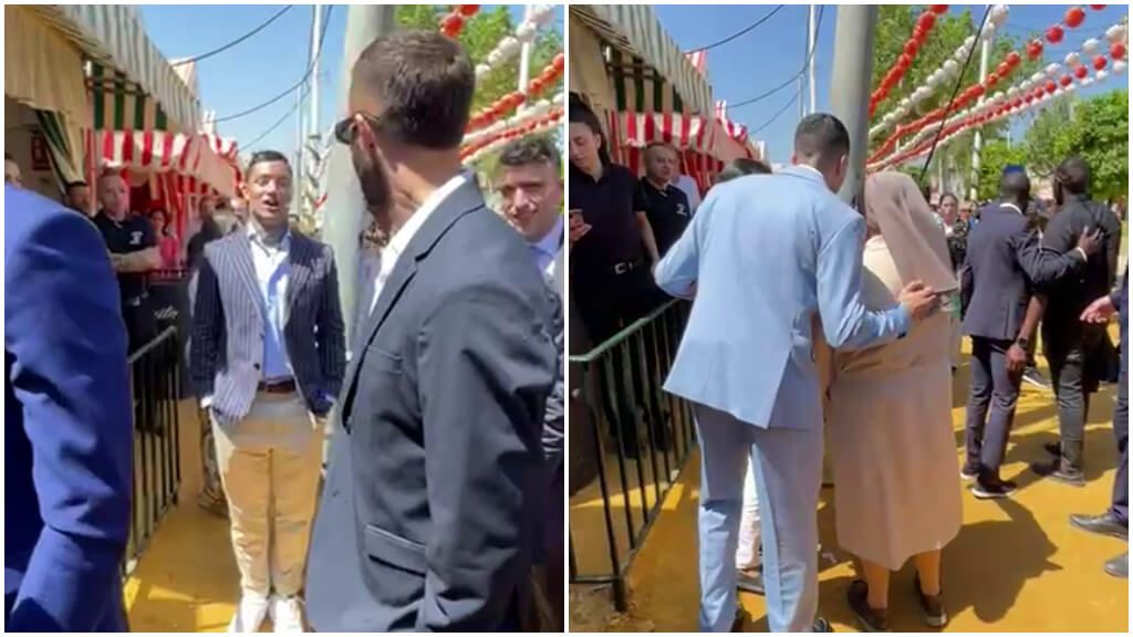  El Betis en la Feria de Sevilla durante su almuerzo clásico