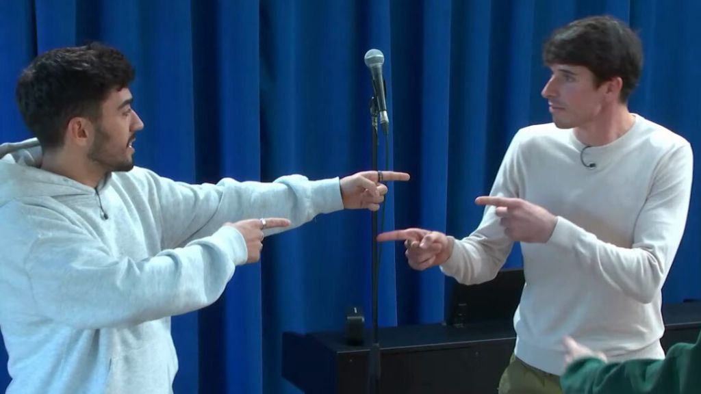  Álex Márquez y Álex Márquez, en la Academia de OT.