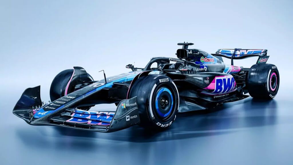 Alpine A524, en su diseño principal