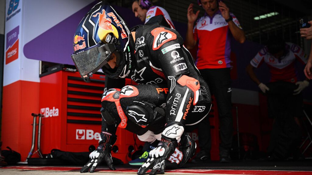  Jorge Martín, en los test de Sepang.