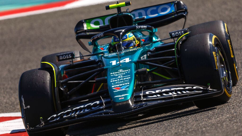  Fernando Alonso, en Bahréin.