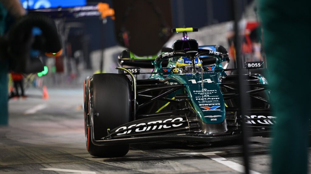  Fernando Alonso, en el GP de Bahréin.