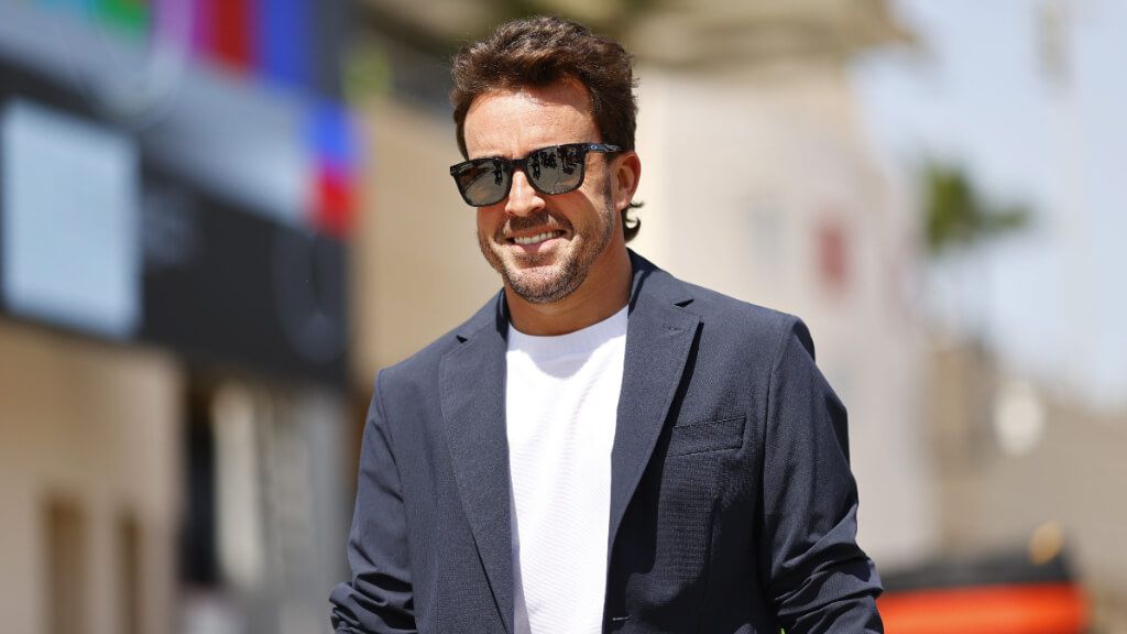 Fernando Alonso, en el GP de Bahréin.
