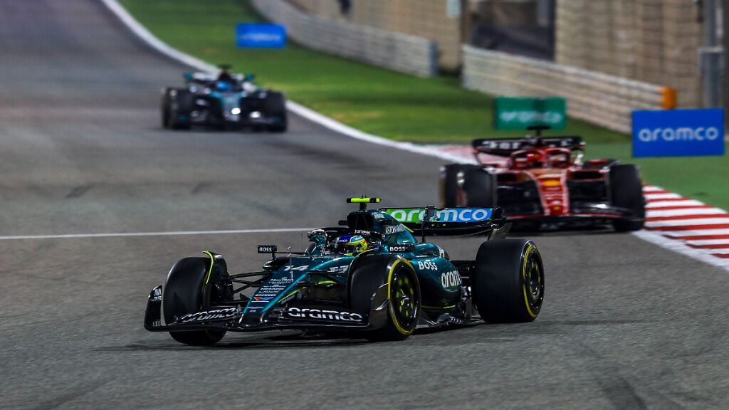 Fernando Alonso, en el GP de Bahréin.