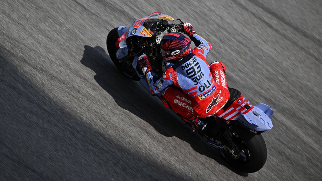  Marc Márquez, en el GP de Qatar.