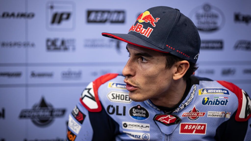  Marc Márquez, en el GP de Qatar.