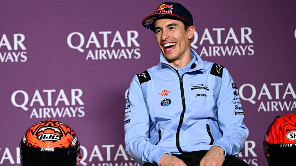  Marc Márquez, en el GP de Qatar.