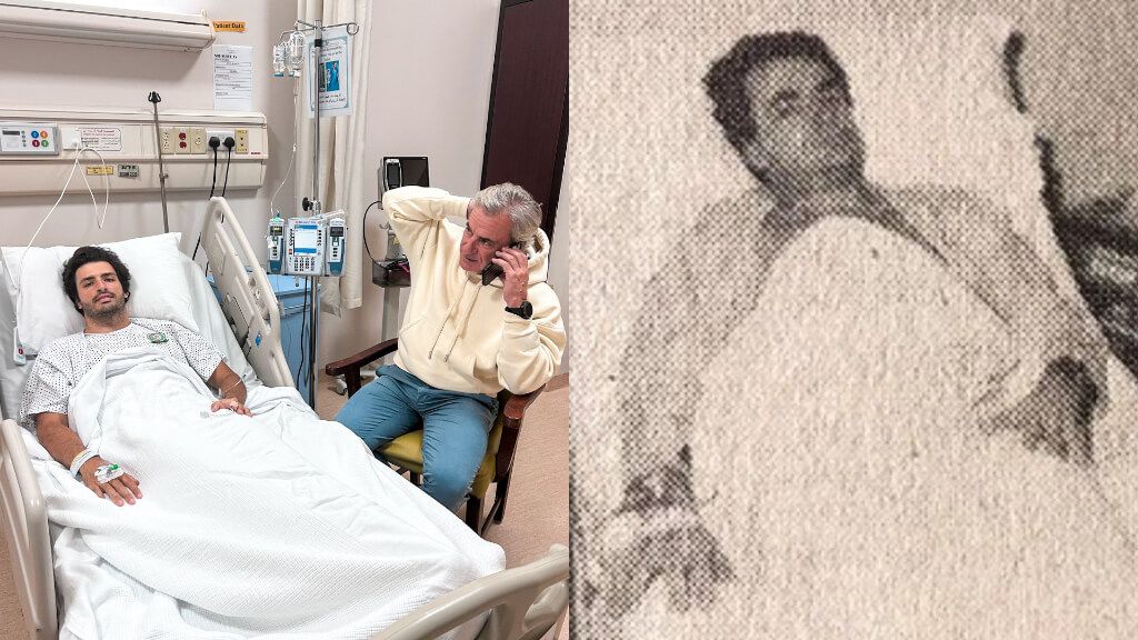 La foto de Carlos Sainz con su padre que esconde una historia