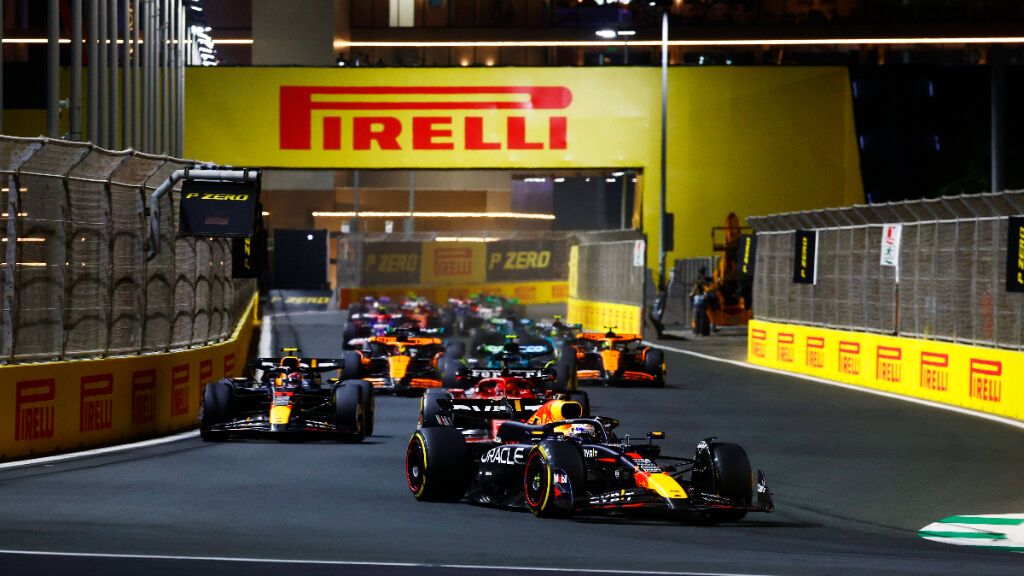 Max Verstappen, a bordo del Red Bull en Jeddah (Cordon Press)