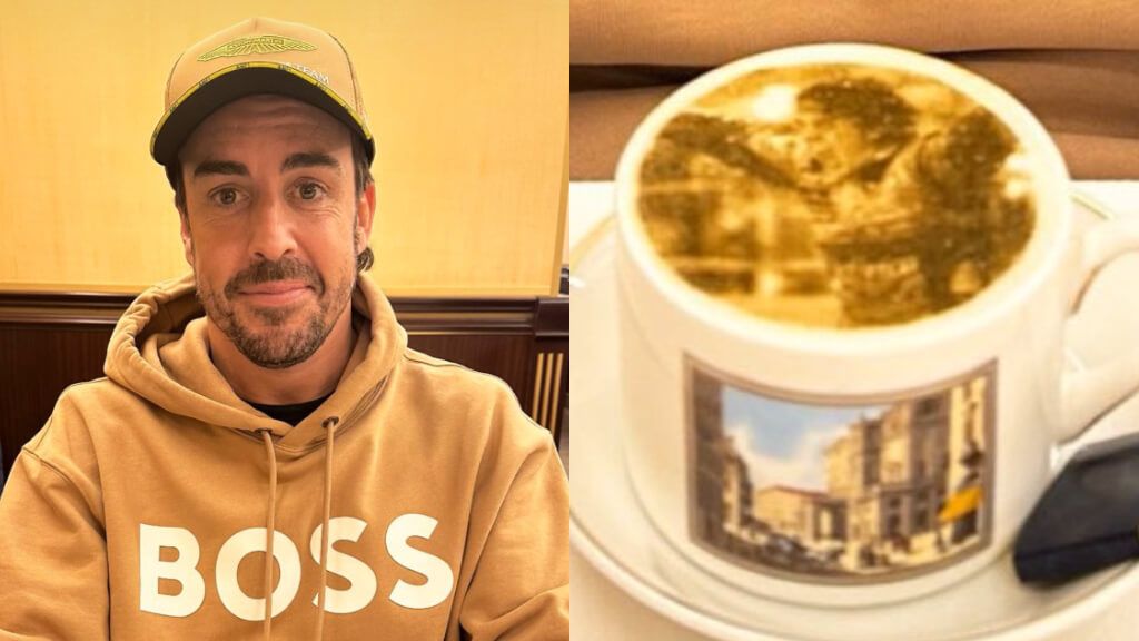  Fernando Alonso, volviendo a casa tras el GP de Arabia Saudí.