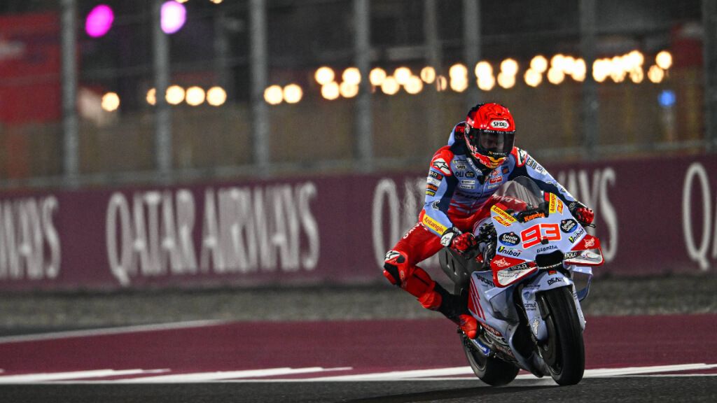 Marc Márquez, en el GP de Qatar.