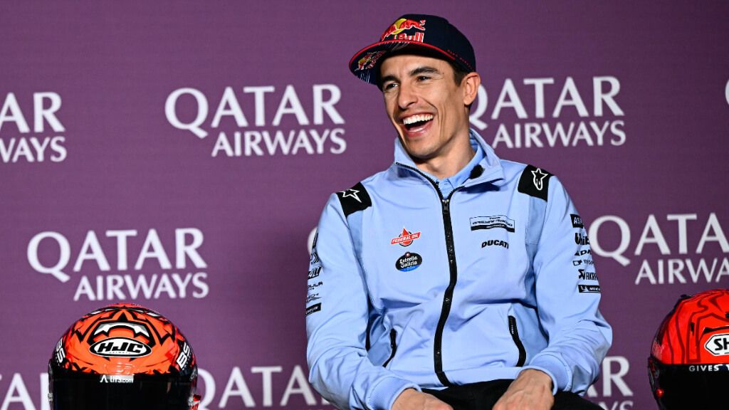  Marc Márquez, en el GP de Qatar.