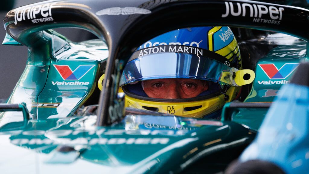  Fernando Alonso, en el GP de Arabia Saudí.