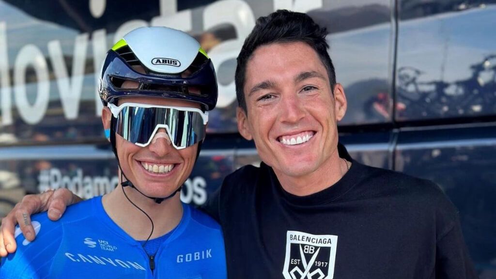 Aleix Espargaró, en la Volta de Catalunya.