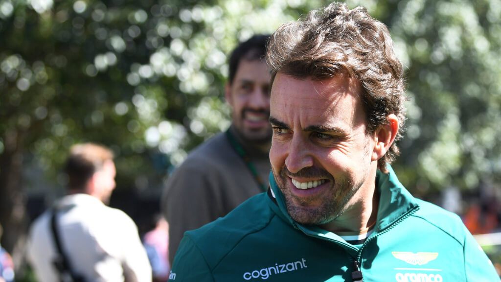  Fernando Alonso, en el GP de Australia.