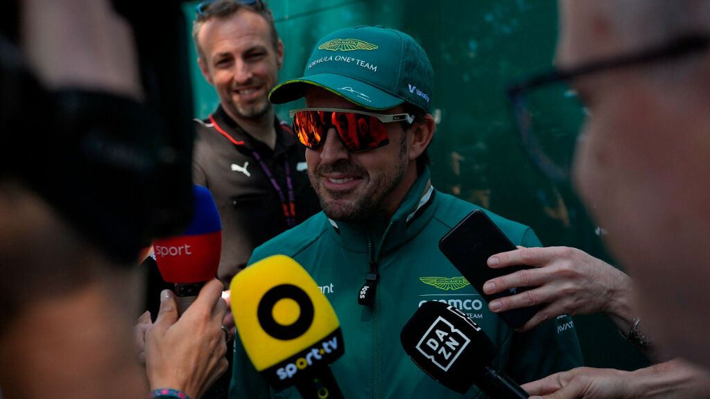  Fernando Alonso, en el GP de Australia.