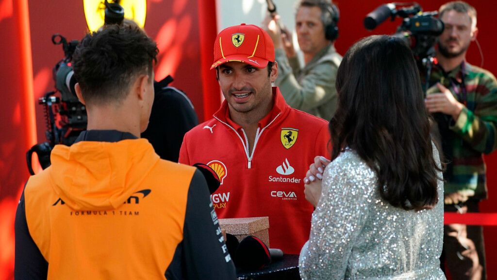  Carlos Sainz, en el GP de Australia.