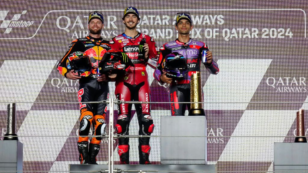  Jorge Martín, en el GP de Qatar.