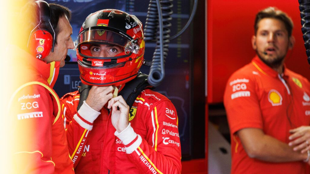 Carlos Sainz, en Australia.