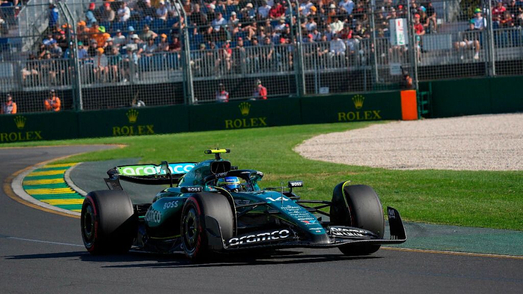 Fernando Alonso, en el GP de Australia.
