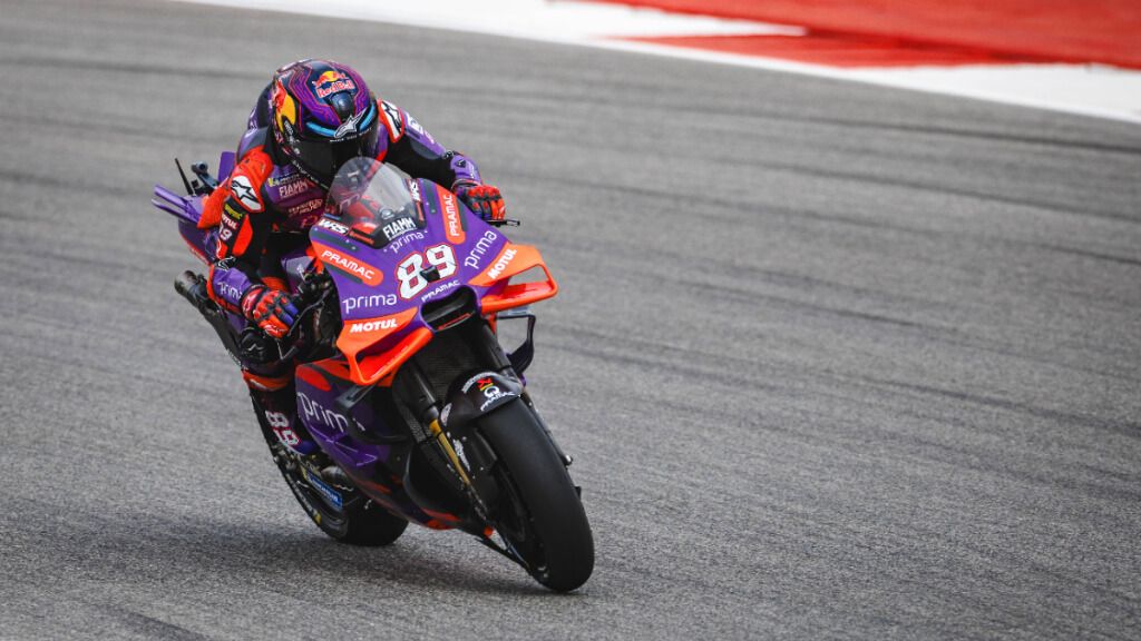 Jorge Martín, en el GP de Portimao.