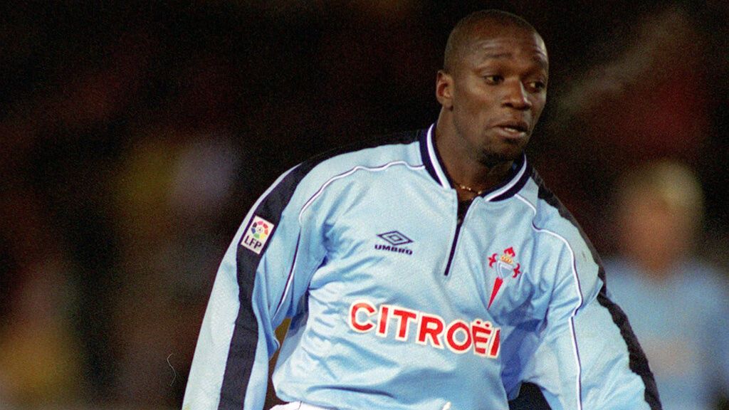 Claudio Makelele durante su etapa en el Celta de Vigo