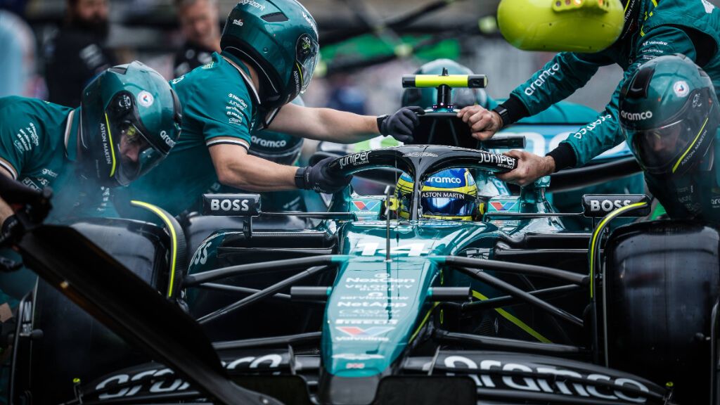 Fernando Alonso, en el GP de Australia.