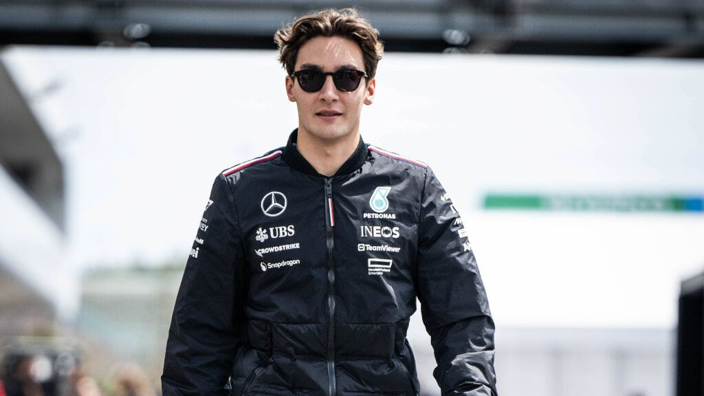  George Russell, en el GP de Suzuka.