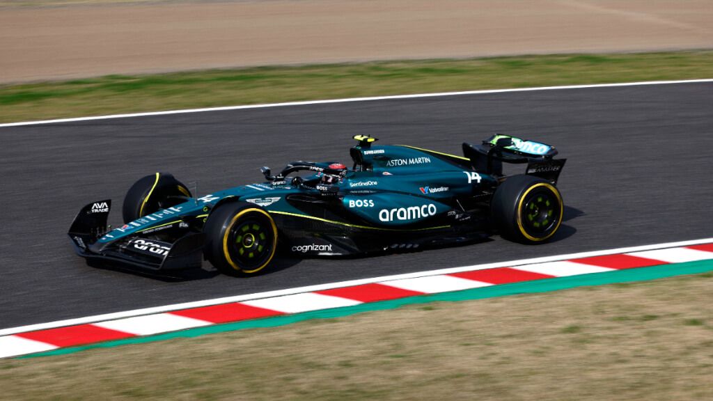  Fernando Alonso, en el GP de Suzuka.